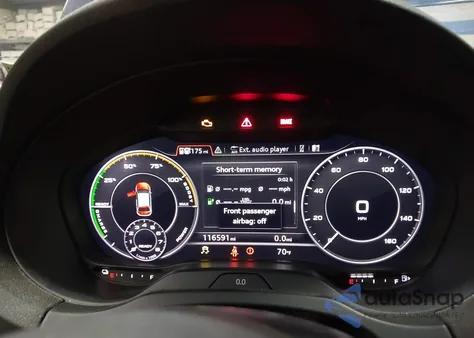 2017 Audi A3 E-Tron 1.4T Premium z USA, uszkodzony, nr VIN WAUTPBFFXHA073315